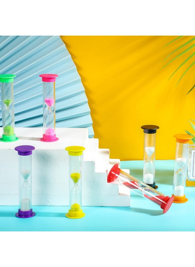 Queekay 48 Pcs 2 Minute Sand Timer for Kids, Mini Hourglass Bulk Sand Clock Timer for Adult Kids in Classroom Kitchen Games Office School(Colorful) - Image 4