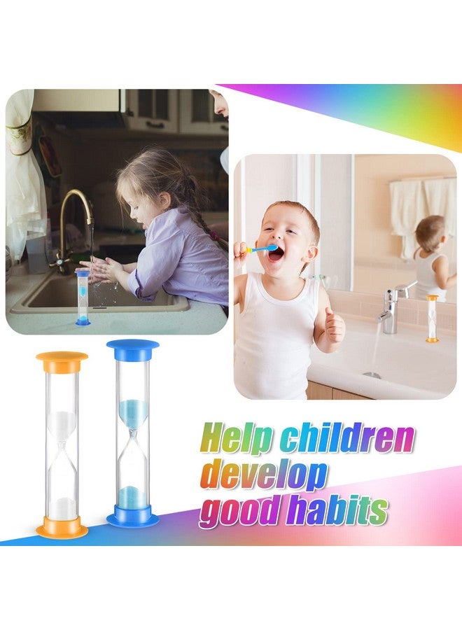 Queekay 48 Pcs 2 Minute Sand Timer for Kids, Mini Hourglass Bulk Sand Clock Timer for Adult Kids in Classroom Kitchen Games Office School(Colorful) - Image 5