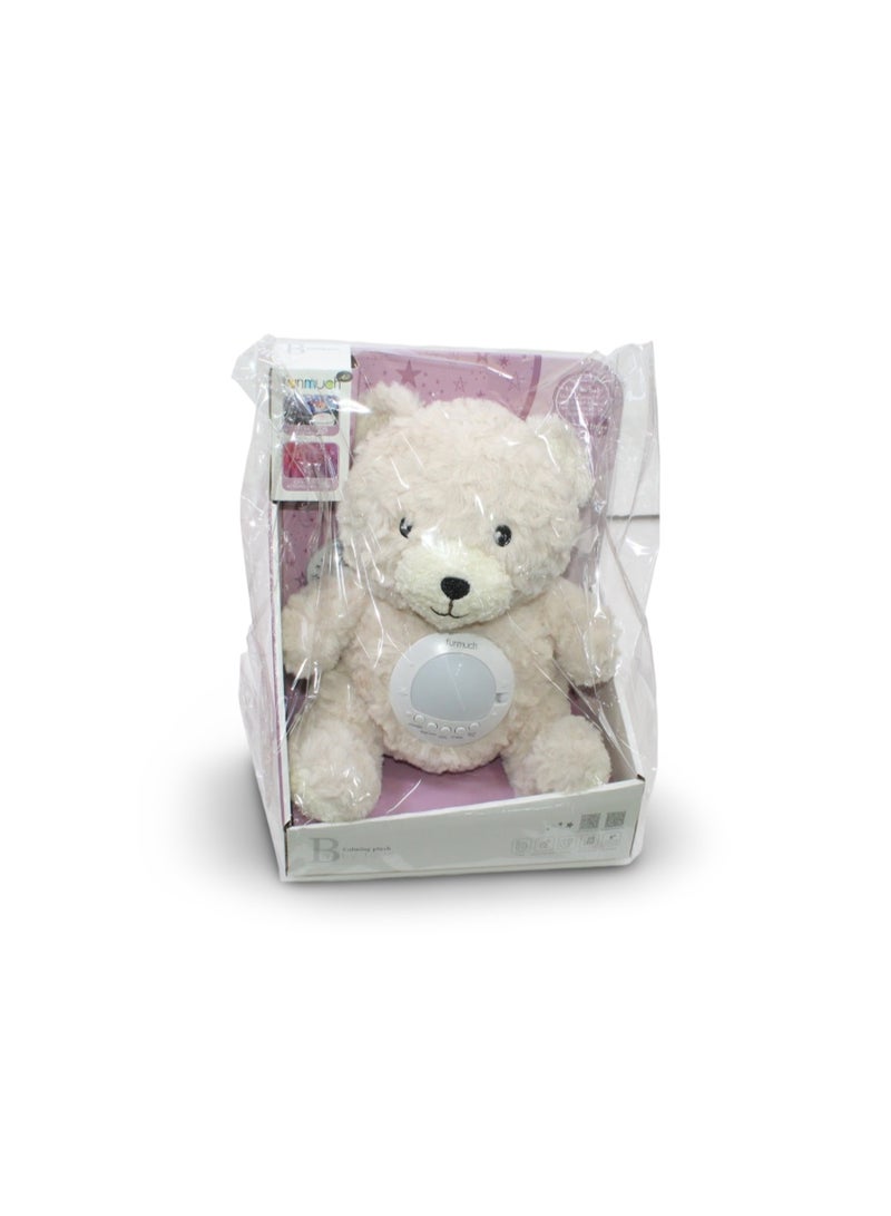 Funmuch Teddy Bear Baby Sleep Plush Projector Toy - Image 1