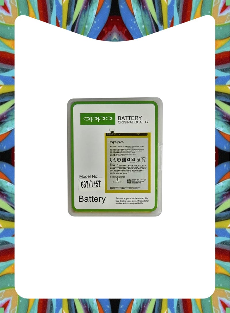 استبدال بطارية OEM لجهاز OPPO / OnePlus 5T (1+5T) BLP637 (3300 مللي أمبير) - Image 1