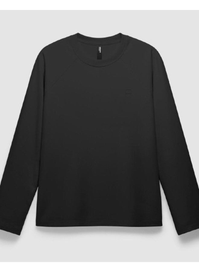 Bananain Very Comfortable 502 Regular Women'S Round Neck Three-Proof Long Sleeve T-Shirt - Image 1