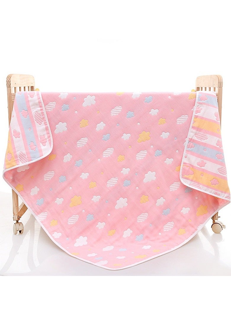 6-Layer Cotton Muslin Swaddle Blanket - Soft, Breathable, Lightweight Crib  Nursing Cover for Babies  Toddlers - Image 3