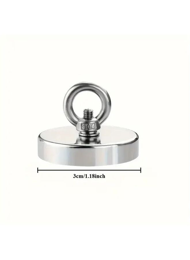 Heavy Duty Neodymium Magnet Fishing Hook With Countersunk Hole Strong Magnet - Image 3