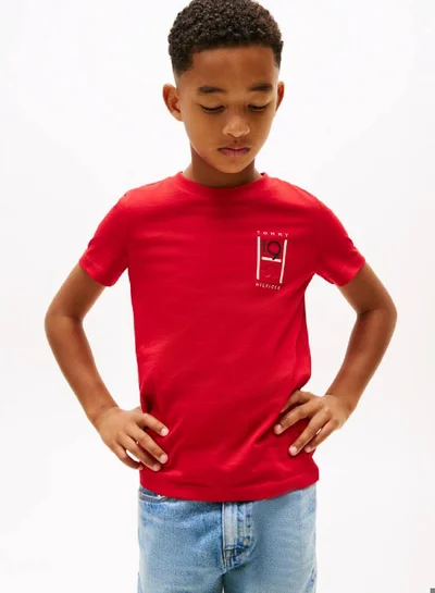 TOMMY HILFIGER Regular Fit Graphic Short Sleeve T-Shirt