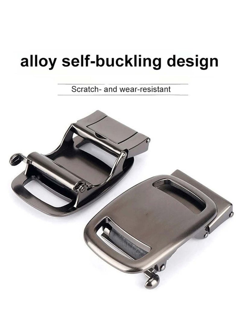 SOLARAE Pilot Tactical Belt for Man, Automatic Belt Buckle, Outdoor Wear-Resistant Belt - Image 2