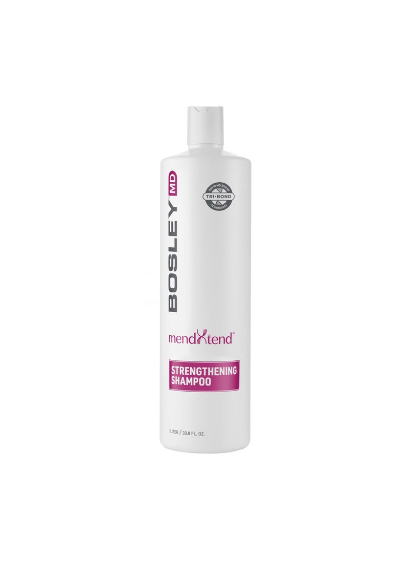BOSLEYMD BosleyMD MendXtend Strengthening Shampoo to Promote Growth & Prevent Breakage with Saw Palmetto, Hyaluronic Acid and Pomegranate Extract 