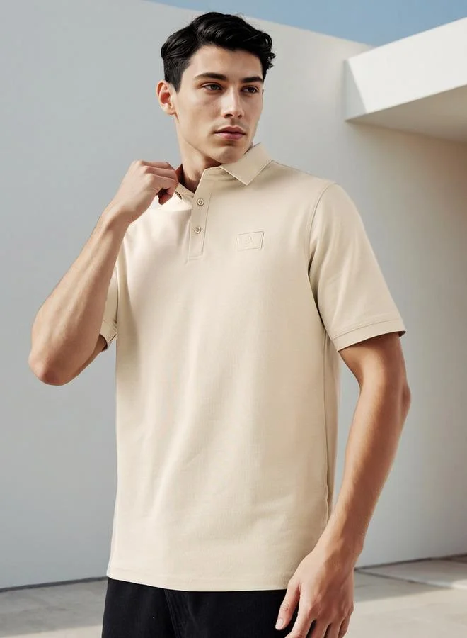 Emperor Textured Polo T-shirt