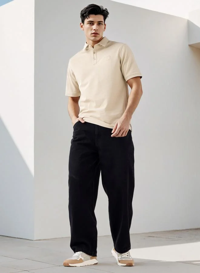 Emperor Textured Polo T-shirt