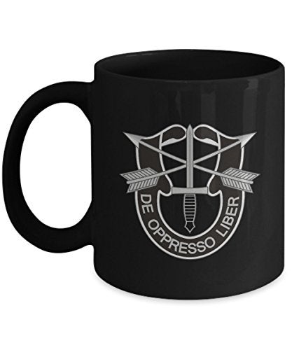Custom Special Forces Coffee Mug - Crest - Image 1