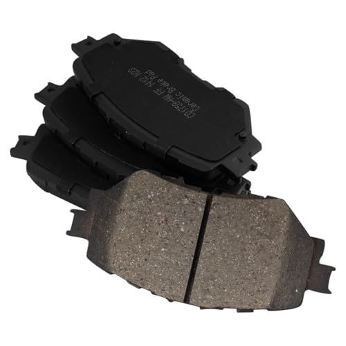 TRQ Front Brake Pads Ceramic Compatible with 2014-2018 Mazda 3 - Image 3