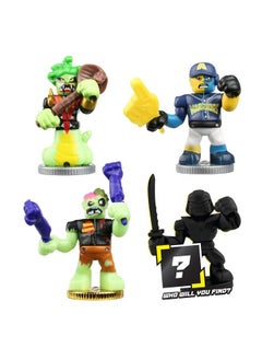 AKEDO Ultimate Arcade Warriors Warrior Collector 4 Pack 3 Mini Battling Action Figures: Strikeout Miss Slither & Deadbreath And One Hidden Mini Battling Action Figure!  - Image 2