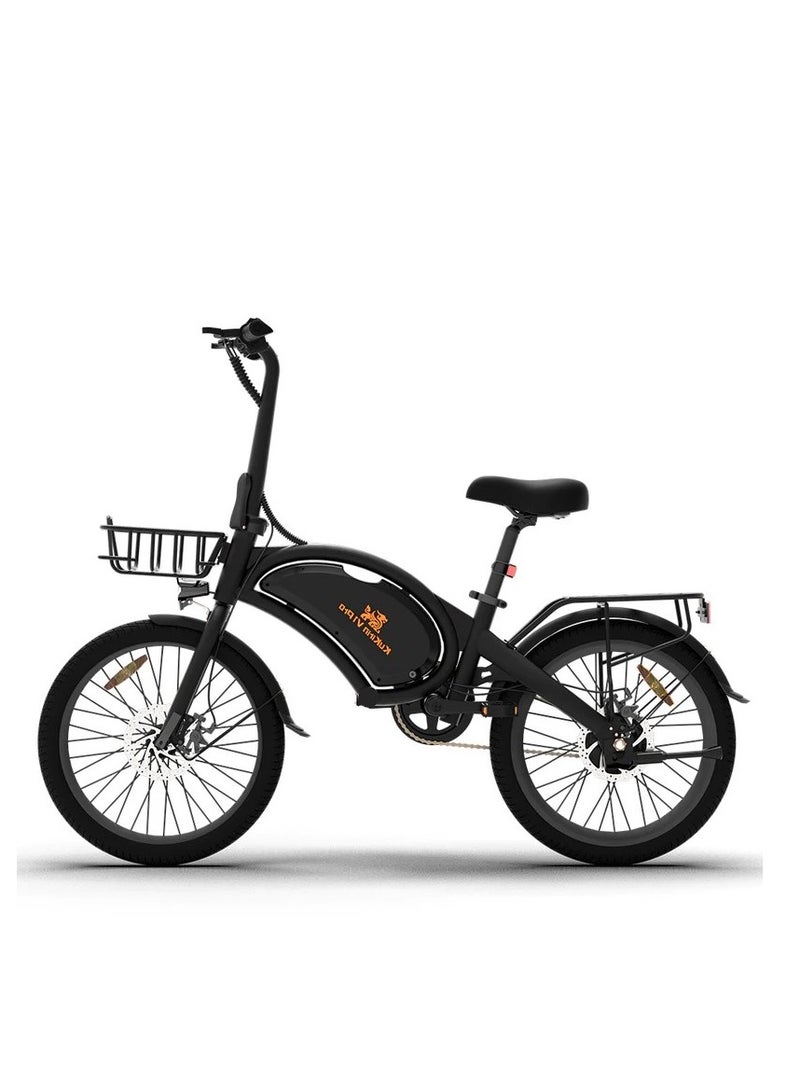 كوجو كيرين سكوتر كهربائي V1 Pro - سرعة 45 كم/ساعة، نطاق 30 كم، محرك 400 وات، وبطارية 48 فولت قابلة للفصل، مقاومة للماء IP54 عالية الأداء، وشاشة LCD قابلة للفصل 48 فولت لتجربة ركوب مثالية - Image 1