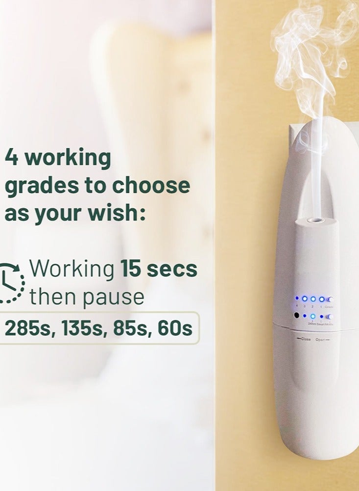 جوشبيرغ قم بتوصيل موزع الزيوت العطرية بمساحة تصل إلى 500 قدم مربع. تغطية قدم، جهاز توزيع الروائح العلاجية على الحائط للمنزل والمكتب - Image 2