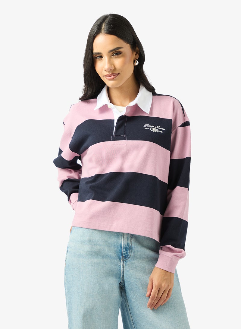 جس قميص بولو رجبي بقصة عادية - Image 1