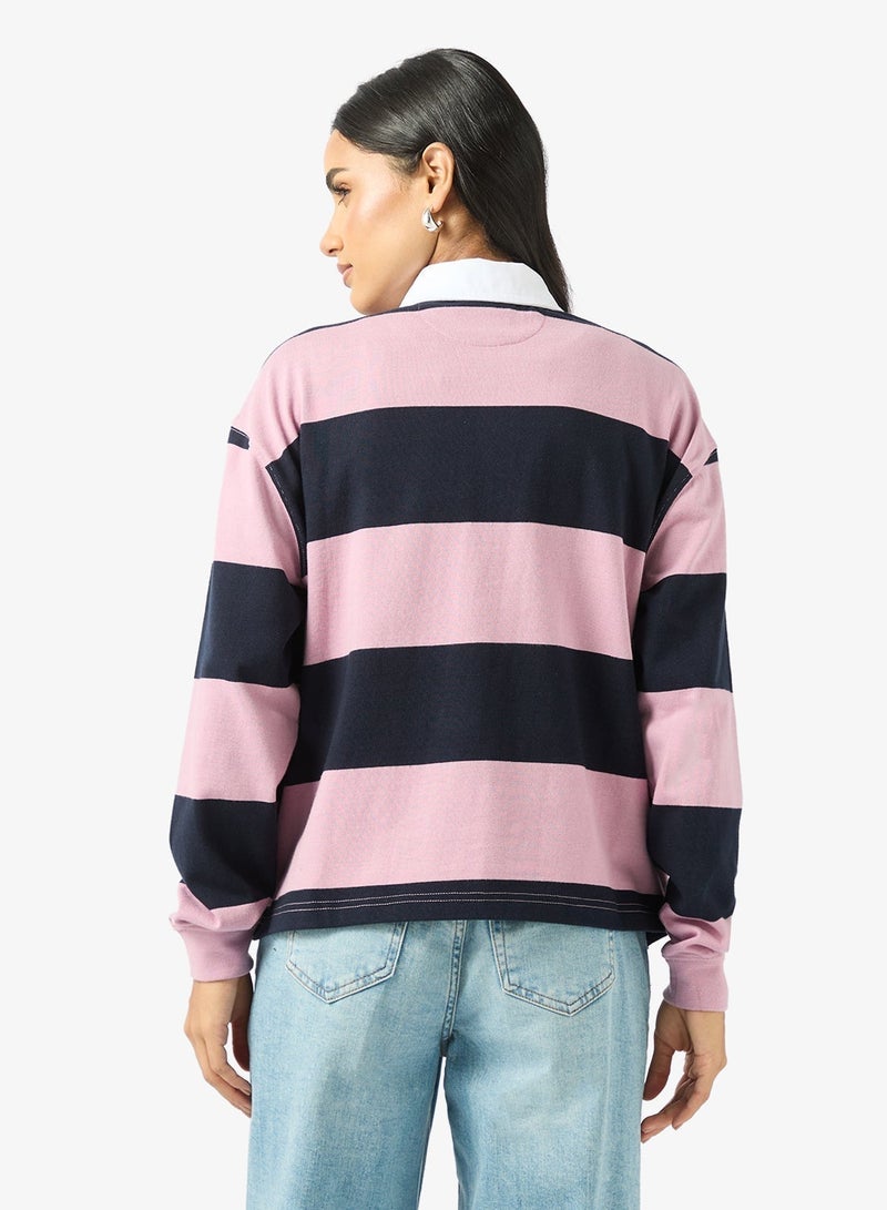 جس قميص بولو رجبي بقصة عادية - Image 2