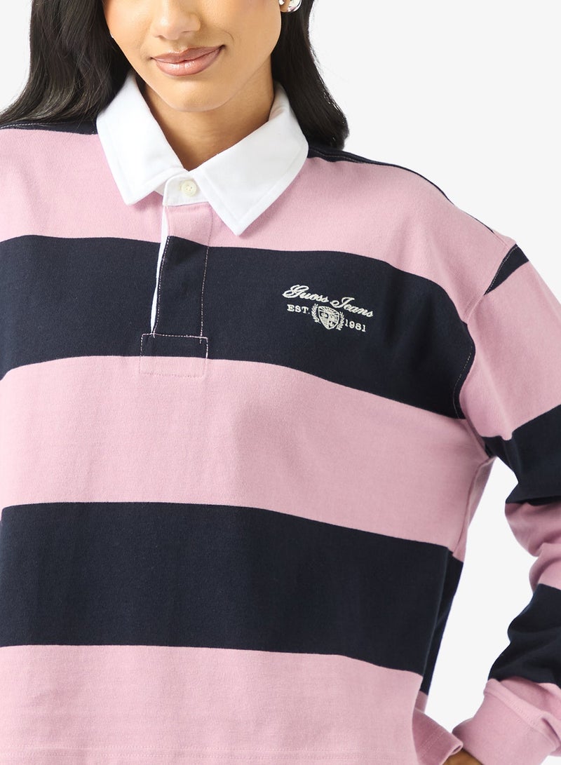 جس قميص بولو رجبي بقصة عادية - Image 1