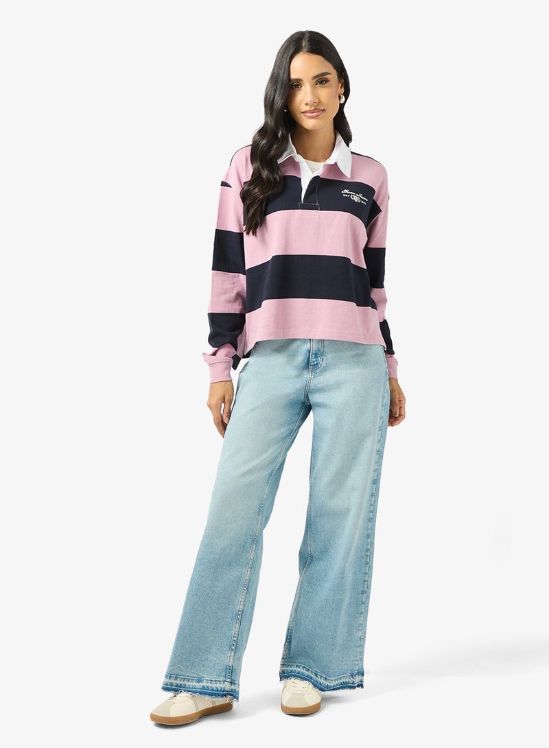 جس قميص بولو رجبي بقصة عادية - Image 4