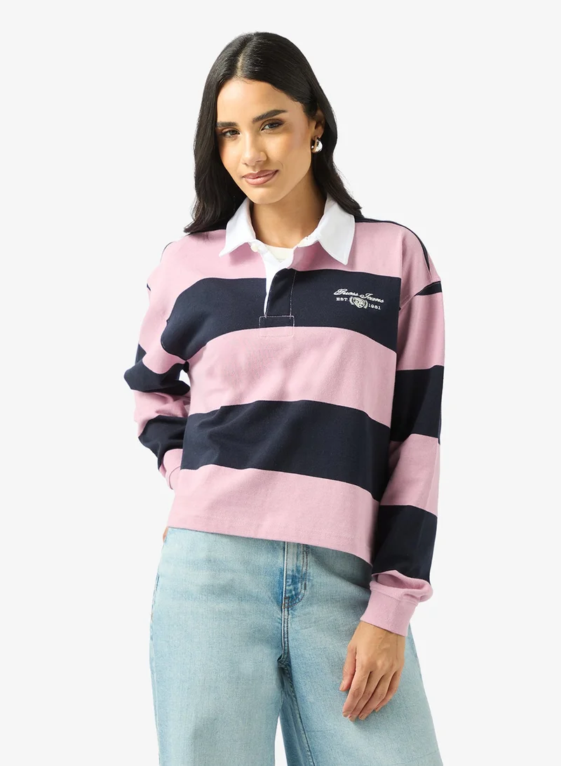 جيس جينز قميص بولو رجبي بقصة عادية