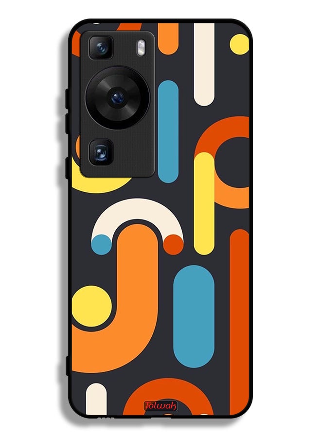 Tolwak Huawei P60 Pro Protective Case Cover Pattern - Image 1
