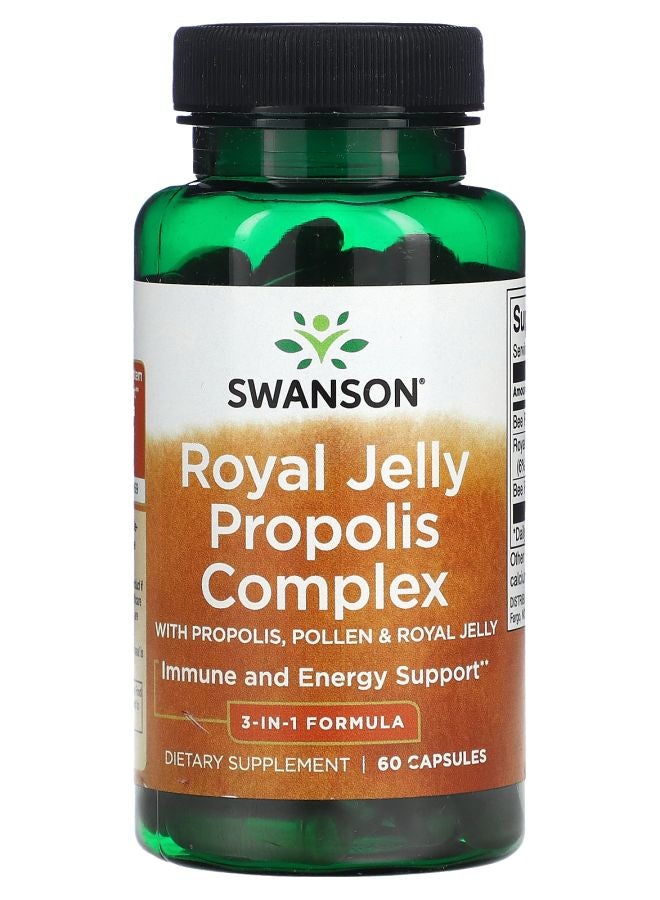 Royal Jelly Propolis Complex 60 Capsules