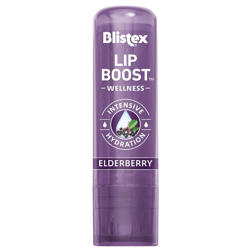 Blistex Lip Boost Wellness, Intensive Hydration from Coconut Oil & Beeswax, Elderberry Moisturizer (Pack of 2) - Image 3