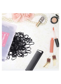SHOWAY Pack Of 2000 Mini Rubber Bands Soft Hair Braiding Bands For Ldren Hair Small Dreadlocks Wedding Hairstyle And More (Black)  - Image 5
