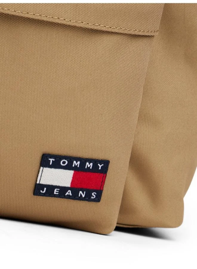 TOMMY JEANS Dark Dune Essential Logo Dome Backpack for Men | Best Price UAE