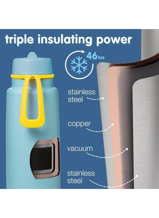 b.box Insulated Flip Top Bottle - 1L - Image 3