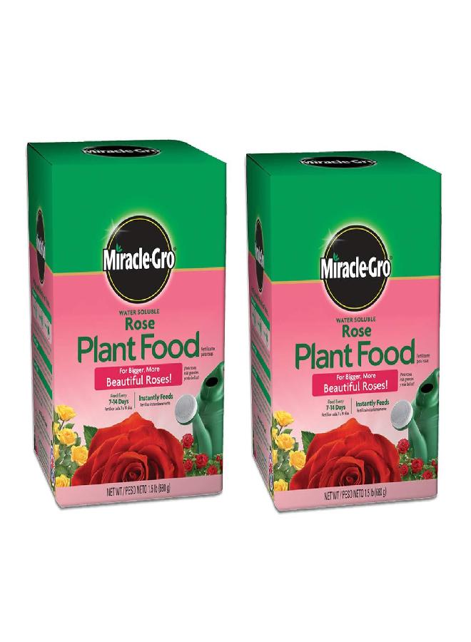 Miracle-Gro Miracle-Gro VB02199 Plant Food Water Soluble Rose, 1.5 lb,  - Image 1