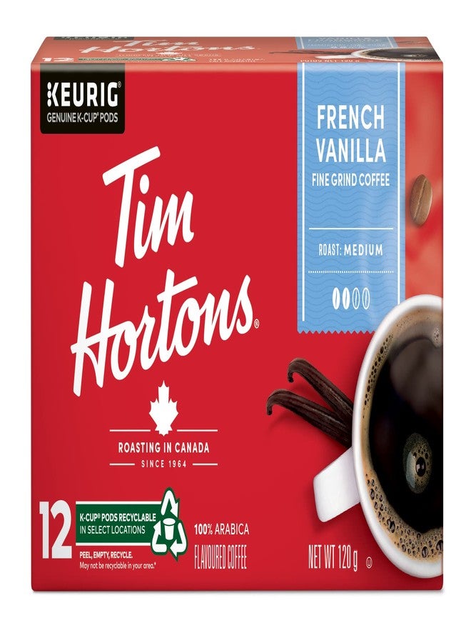 Tim Hortons French Vanilla Coffee, 12 Count - Image 1