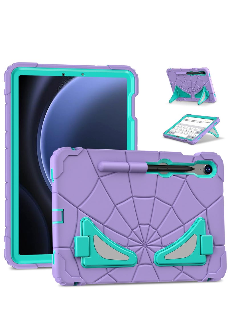 Case for Samsung Galaxy Tab S7/S8/S9(11-inch)/S9 FE(10.9-Inch) /S10 FE(11-Inch) Shockproof Protective Cover with Pencil Holder Shoulder Strap Kickstand for Kids Children - Image 1