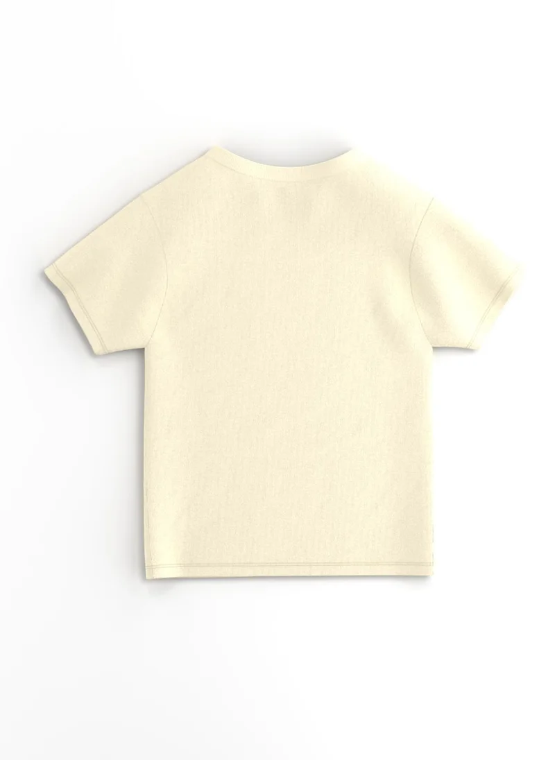 Nautinati  Nautinati Boys' Pack of 2 Cotton Beach Graphic Printed T-shirts for Men | Best Price UAE