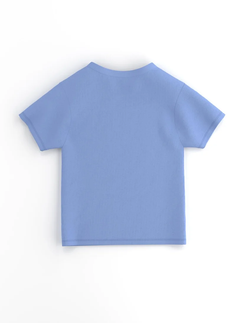 Nautinati  Nautinati Boys' Pack of 2 Cotton Beach Graphic Printed T-shirts for Men | Best Price UAE