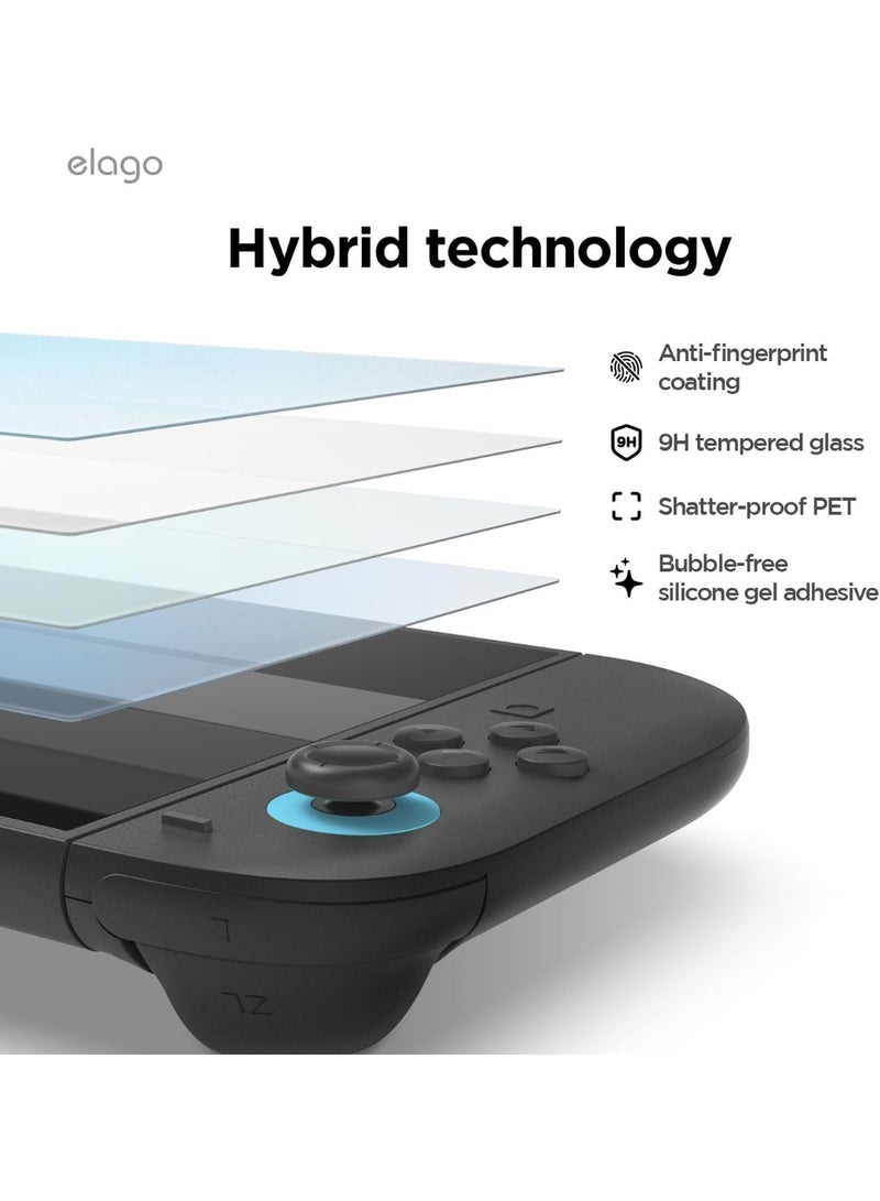 Elago Tempered Glass for Nintendo Switch 2 Premium Screen Protector with Installation Tray - 1 Pack - Image 5
