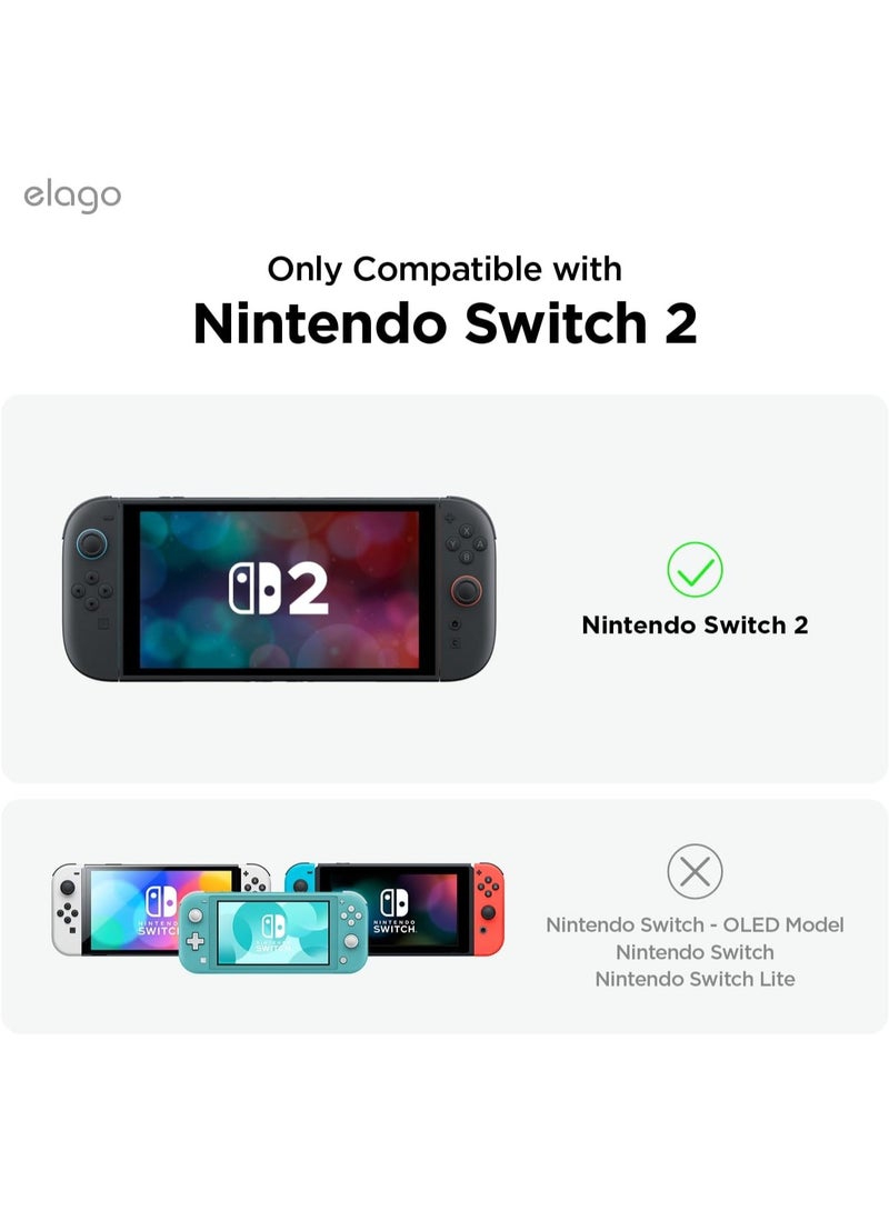 Elago Tempered Glass for Nintendo Switch 2 Premium Screen Protector with Installation Tray - 1 Pack - Image 2