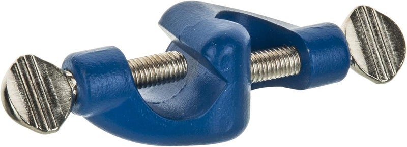 EISCO Bosshead, Heavy Duty - Fits Rods up to 16mm - Screw Adjustable - Thick Casting for Heavy Loads - Powder Coated Zinc Alloy - High Torsional Strength - Research, Industrial Lab Grade - Image 1