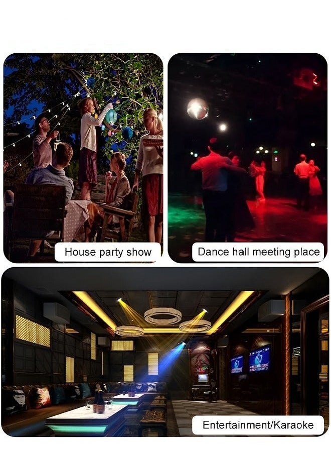 MIXDE - LED Fan Music Light Bulb,Colour Changing Lamp Eith Built-In Bluetooth Speaker And Remote Control - Image 1