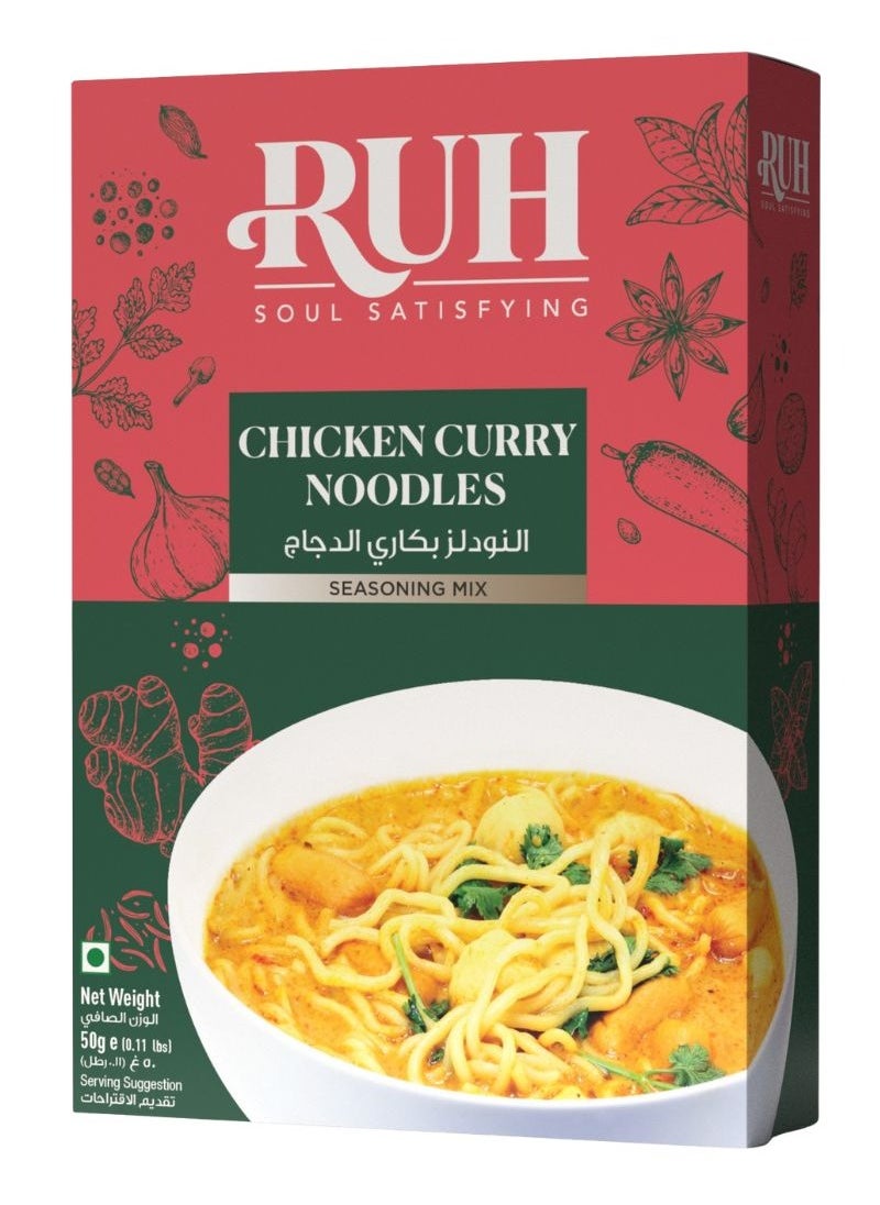 RUH Chicken Curry Noodles Seasoning Mix 50g  - Image 1