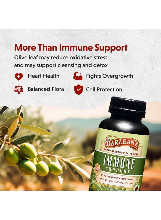 BARLEAN'S Olive Leaf Complex, 60 Count (90mg) - Image 4