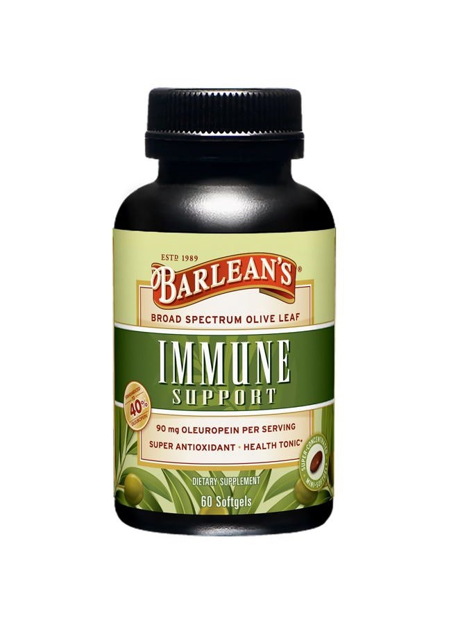 BARLEAN'S Olive Leaf Complex, 60 Count (90mg) - Image 1