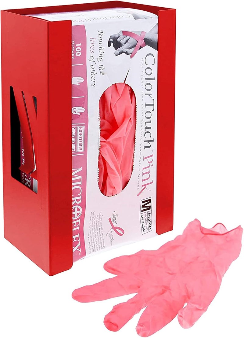EMENTOL Magnetic Glove/Tissue Dispenser Holder, Red Glove Dispenser Wall Mount, Mount onto Tool Box or in Workshops - Image 3