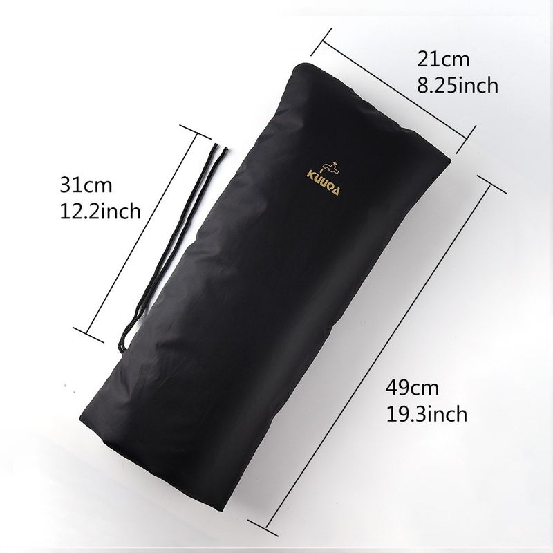 Kuuqa Large Size Outdoor Faucet Cover,Faucet Socks for Freeze Protection,Black - Image 2