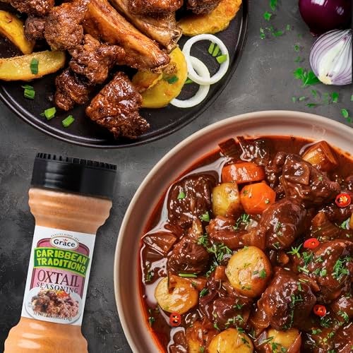 Grace Caribbean Traditions Oxtail Seasoning - 2 Pack - Caribbean Seasoning for Oxtail Meat - Jamaican Spices for Oxtail Soup - Jamaican Seasonings for Cooking - Image 2