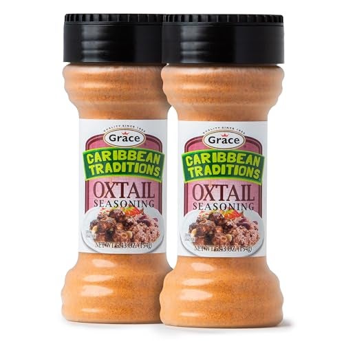 Grace Caribbean Traditions Oxtail Seasoning - 2 Pack - Caribbean Seasoning for Oxtail Meat - Jamaican Spices for Oxtail Soup - Jamaican Seasonings for Cooking - Image 5