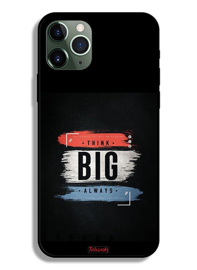 Tolwak Apple iPhone 11 Pro Max Protective Case Think Big Always  - Image 2