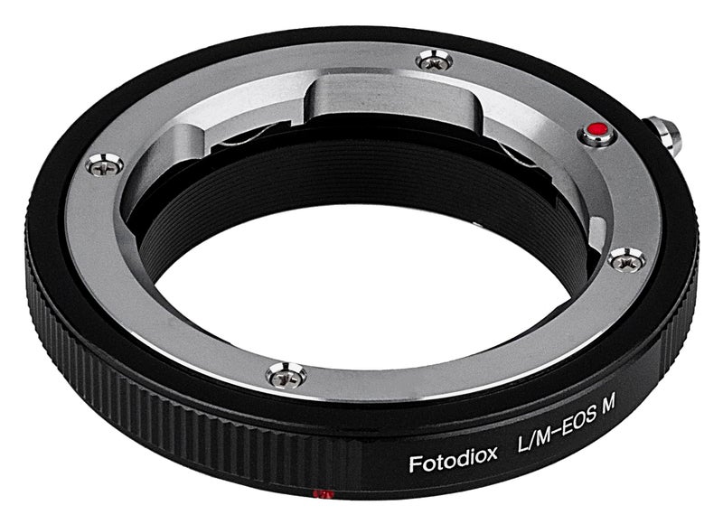 Fotodiox Pro Lens Mount Adapter - Leica M Rangefinder Lens to Canon EF-M Camera Body Adapter, fits EOS M Digital Mirrorless Camera - Image 2