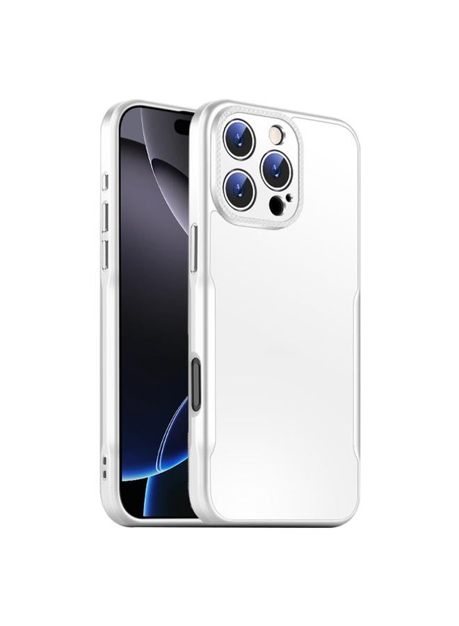 Zaboon For iPhone 16 Pro Max Blade Slim AG Matte Shockproof Phone Case(White)