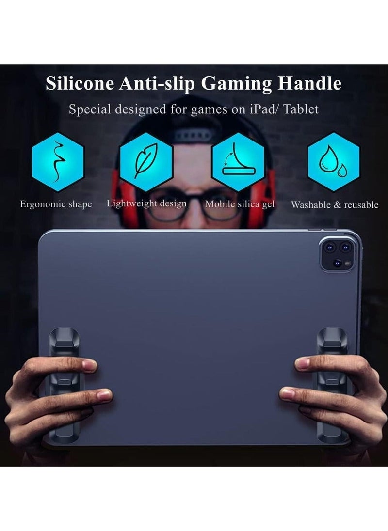 Arabest - Gaming Handle for iPad - Multi-Finger Operation Silicone Gamepad Grip, Tablet Game Controller for PUBG, Knives Out, Rules of Survival - Image 1