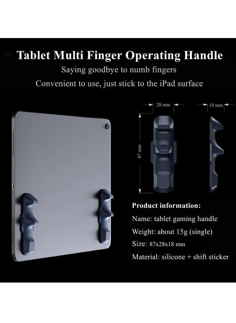 Arabest - Gaming Handle for iPad - Multi-Finger Operation Silicone Gamepad Grip, Tablet Game Controller for PUBG, Knives Out, Rules of Survival - Image 1