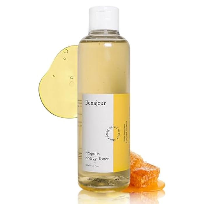 BONAJOUR] Propolis Natural Facial Moisturizing Energy Toner - Strengthening skin barrier & Soothing for acne and sensitive skin - Image 1
